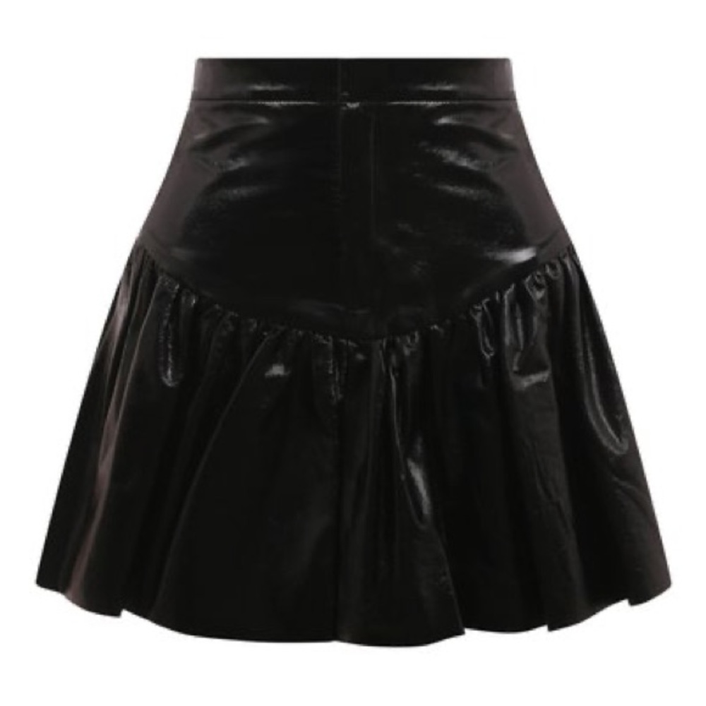 Sleek Black Mini Skirt